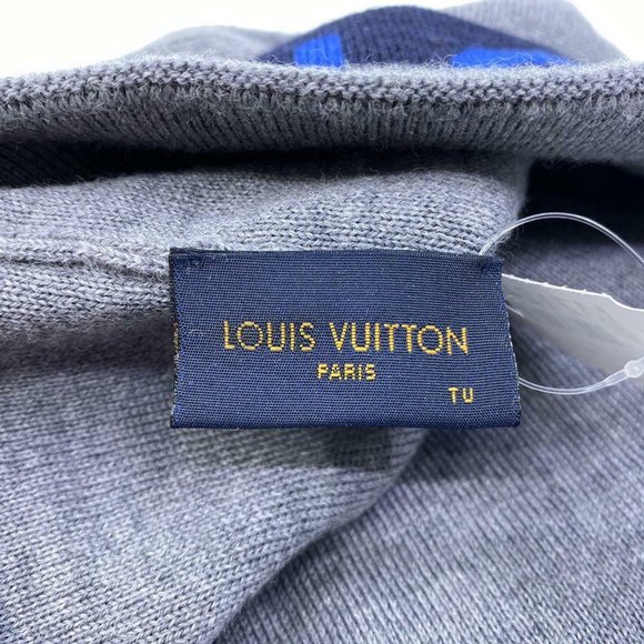 New Authentic Louis Vuitton Gray Wool Horizon Hat - Picture 5 of 9